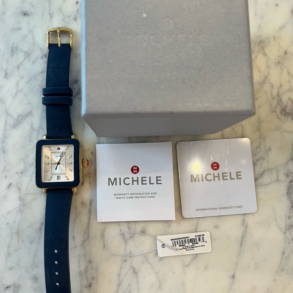 Michele Silicone Watch